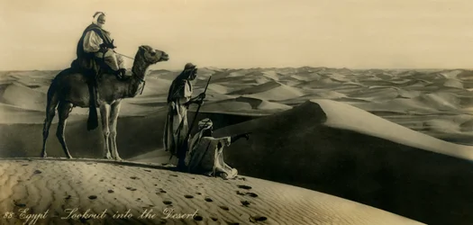 Egitto - Veduta nel deserto, c1918-c1939