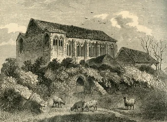 Palazzo di Eltham nel 1790, c. 1878