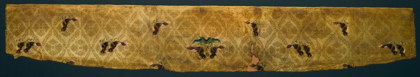 Ricamo con uccelli, 700-800