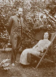 Emil, Anna e Nikolai Medtner, 1900s