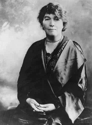 Emmeline Pethick-Lawrence 1867-1954, suffragetta britannica, inizio XX secolo