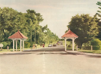 Ingresso a Kings Park, c1947