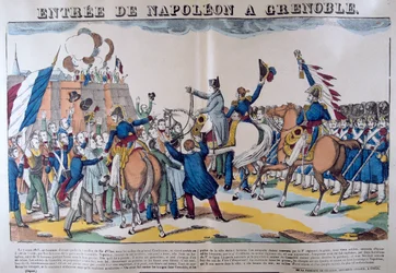 Entrata di Napoleone a Grenoble, marzo 1815, XIX secolo