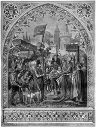 Ingresso di Luigi XI di Francia a Troyes, 1462 1882-1884