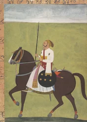 Ritratto equestre di un nobile