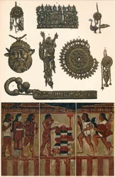 Antichità etrusche da Clusium, Vulsinii, Vulci e Caere, 500 a.C., 1902