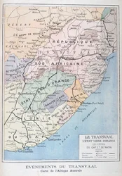 Eventi nel Transvaal, Africa, 1899