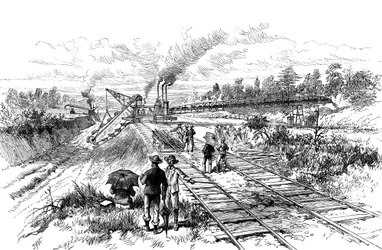 Scavi del Canale di Panama, 1888
