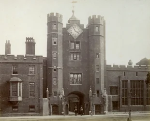 Esterno del Palazzo di St James, Londra, 1887