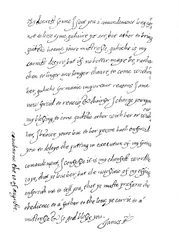 Facsimile di una Lettera, datata 10 agosto 1623, 1904