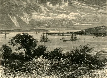 Porto di Falmouth, 1898