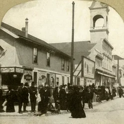 Sbarco del traghetto da Oakland, 1906