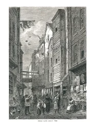 Field Lane circa 1840