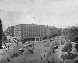 Fifth Avenue e Madison Square, New York, USA, c1900