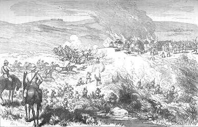 Combattimento tra i Galekas e i Fingoes al fiume Butterworth, 4 ottobre 1877, c1880