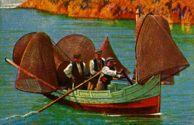 Barca da pesca, Malta, c1928