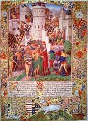 Flavio Giuseppe portato davanti a Tito, all