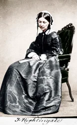 Florence Nightingale, infermiera inglese e riformatrice ospedaliera