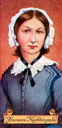 Florence Nightingale, tratta da una serie di carte da sigarette, 1935