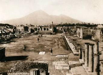 Foro civile, Pompei, Italia