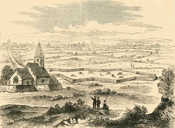 Fortificazioni di Old St. Pancras, c1876