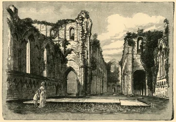 Abbazia di Fountains, 1898