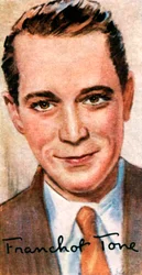 Franchot Tone, attore americano, XX secolo