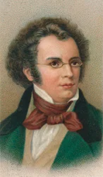 Franz Peter Schubert, 1797-1828, compositore austriaco, 1911