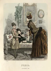 Freja rivista illustrata di moda scandinava