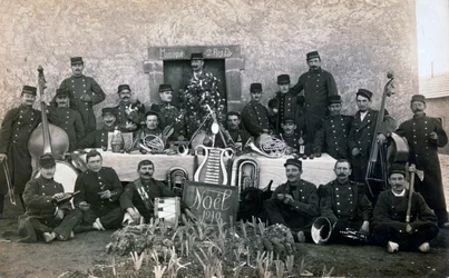 Natale della Legione Straniera Francese, Algeria, 1910