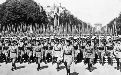 Revisione della Legione Straniera Francese, Parigi, 14 luglio 1939