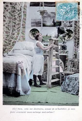 Cartolina francese, c1900