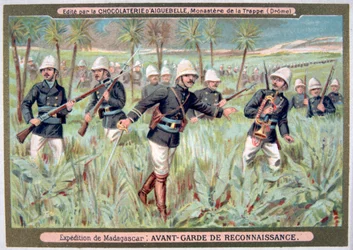 Truppe di Ricognizione Francesi, Spedizione in Madagascar, 1883-1896