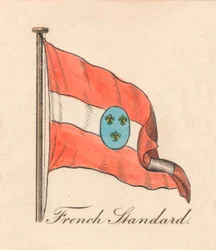 Bandiera francese, 1838