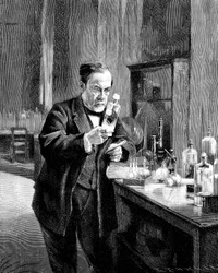 Chimico e microbiologo francese Louis Pasteur 1822-1895