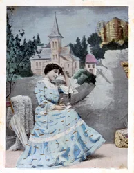 Cartolina francese, c1900