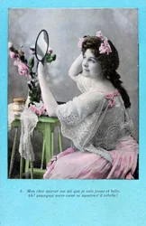 Cartolina francese, c1900