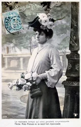 Cartolina francese, c1900