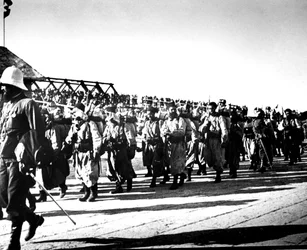Truppe francesi, Tientsin, Cina, 1900