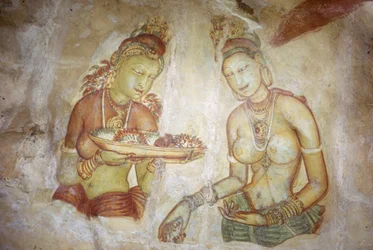 Affresco/Signore di Sigiriya/Sri Lanka