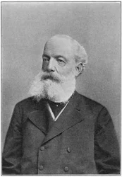 Friedrich August Kekule von Stradonitz, chimico organico tedesco, c. 1885