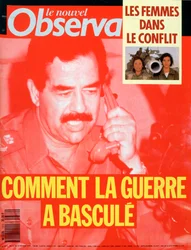 Copertina di Le Nouvel Observateur, febbraio 1991