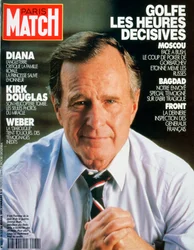 Copertina di Paris Match, febbraio 1991