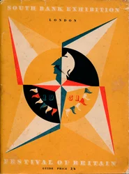 Copertina di una guida al Festival of Britain