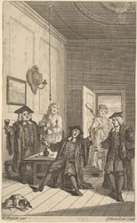 Frontespizio di The Humours of Oxford, aprile 1730