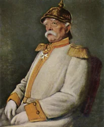 Fürst Bismarck 1815-1898. - Dipinto di Lenbach, 1934