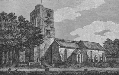 Chiesa di Fulham nel 1812 1911