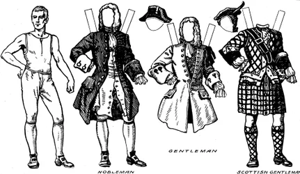 Galleria del Costume Storico: Cosa indossavano nei primi giorni georgiani, c1934