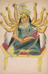 Ganesha-Janani Madre di Ganesh, 1800s