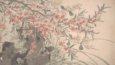 Fiori da giardino, datato 1540